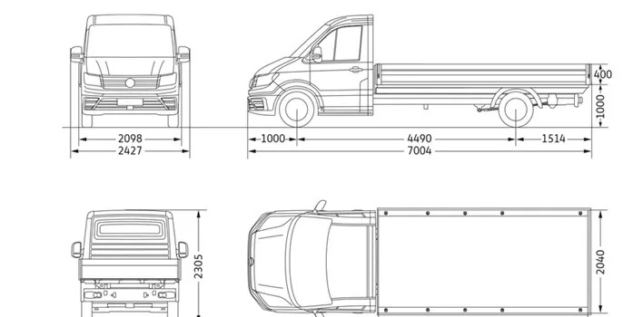 Volkswagen Crafter cena 172554 przebieg: 10, rok produkcji 2023 z Czerniejewo małe 121